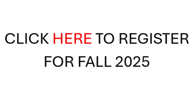 FALL 2025 REGISTRATION
